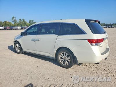 Drugie zdjęcie samochodu z przodu: 2015 HONDA ODYSSEY EXL VIN:5FNRL5H66FB041375 - miniatura