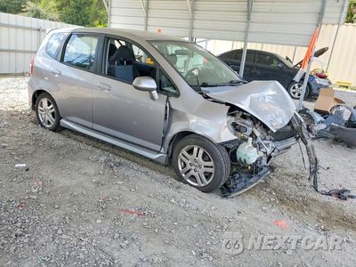 Czwarte zdjęcie samochodu z boku: 2007 HONDA FIT S VIN:JHMGD386X7S021531 - miniatura