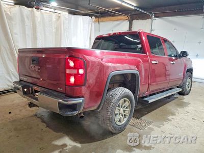 Trzecie zdjęcie samochodu z tyłu: 2016 GMC SIERRA K1500 SLE VIN:3GTU2MEC7GG359454 - miniatura