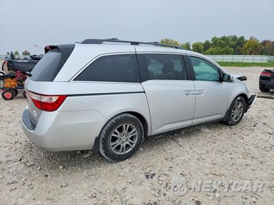 Trzecie zdjęcie samochodu z tyłu: 2011 HONDA ODYSSEY EXL VIN:5FNRL5H63BB028030 - miniatura