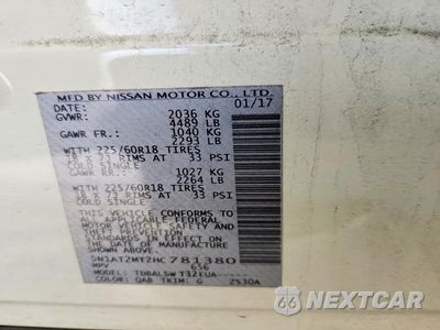 Zdjęcie 12 z 12 samochodu: 2017 NISSAN ROGUE SL VIN:5N1AT2MT2HC781380 - miniatura