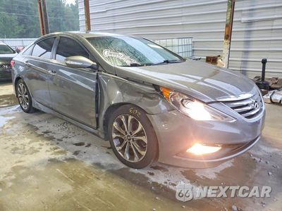 Czwarte zdjęcie samochodu z boku: 2014 HYUNDAI SONATA SE VIN:5NPEC4AC0EH931606 - miniatura