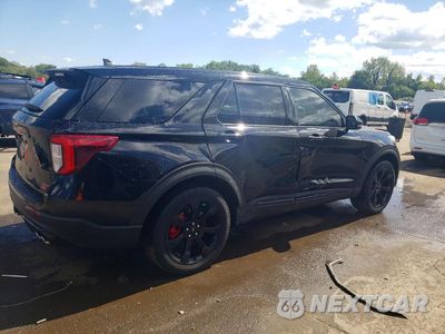 Trzecie zdjęcie samochodu z tyłu: 2022 FORD EXPLORER ST VIN:1FM5K8GC7NGB18507 - miniatura