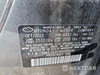 Zdjęcie 13 z 13 samochodu: 2024 HYUNDAI SONATA SEL VIN:KMHL14JA3RA350699 - miniatura