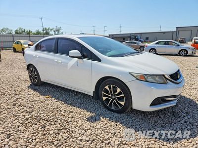 Czwarte zdjęcie samochodu z boku: 2013 HONDA CIVIC EX VIN:19XFB2F89DE050471 - miniatura