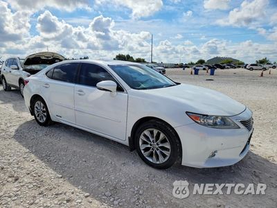Czwarte zdjęcie samochodu z boku: 2013 LEXUS ES 300H VIN:JTHBW1GG1D2037843 - miniatura