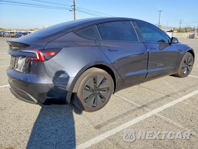 Trzecie zdjęcie samochodu z tyłu: 2025 TESLA MODEL 3 VIN:5YJ3E1EBXSF050228 - miniatura