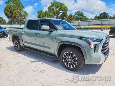 Czwarte zdjęcie samochodu z boku: 2025 TOYOTA TUNDRA CREWMAX LIMITED VIN:5TFJA5DB2SX318884 - miniatura