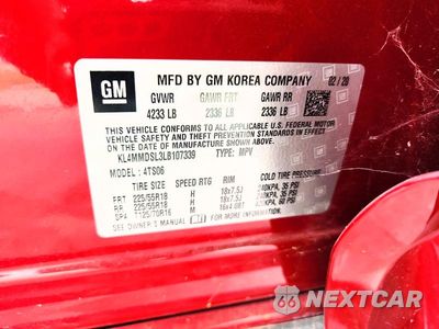 Zdjęcie 12 z 12 samochodu: 2020 BUICK ENCORE GX SELECT VIN:KL4MMDSL3LB107339 - miniatura