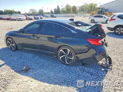 Drugie zdjęcie samochodu z przodu: 2022 HONDA ACCORD SPORT SE VIN:1HGCV1F40NA077582 - miniatura