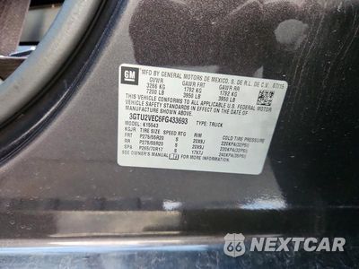 Zdjęcie 13 z 13 samochodu: 2015 GMC SIERRA K1500 SLT VIN:3GTU2VEC6FG433693 - miniatura