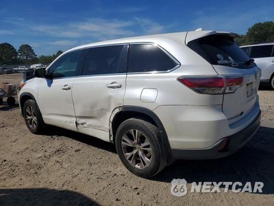 Drugie zdjęcie samochodu z przodu: 2015 TOYOTA HIGHLANDER LE PLUS VIN:5TDZKRFH7FS076808 - miniatura