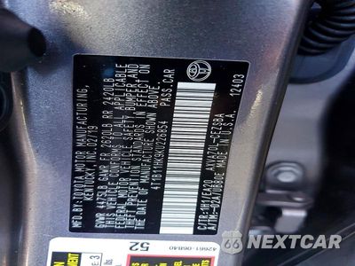 Zdjęcie 13 z 13 samochodu: 2019 TOYOTA CAMRY SE VIN:4T1B11HK9KU226854 - miniatura