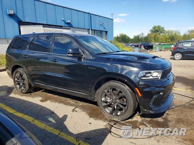Czwarte zdjęcie samochodu z boku: 2021 DODGE DURANGO R/T VIN:1C4SDJCT8MC696541 - miniatura