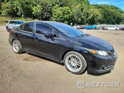 Czwarte zdjęcie samochodu z boku: 2014 HONDA CIVIC SI VIN:2HGFB6E50EH700570 - miniatura