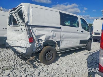 Trzecie zdjęcie samochodu z tyłu: 2026 FORD TRANSIT 250 DELIVERY VAN VIN:1FTBR1Y82TKA63477 - miniatura