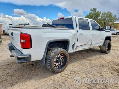 Trzecie zdjęcie samochodu z tyłu: 2014 GMC SIERRA K1500 SLE VIN:3GTU2UEC4EG191687 - miniatura