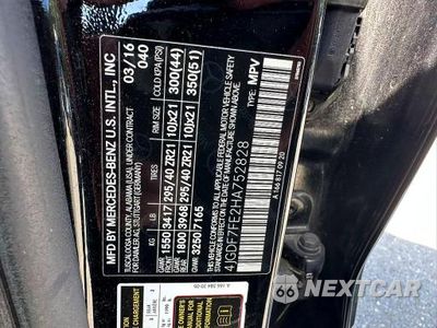 Zdjęcie 10 z 10 samochodu: 2017 MERCEDES-BENZ GLS 63 AMG 4MATIC VIN:4JGDF7FE2HA752828 - miniatura