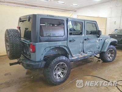 Trzecie zdjęcie samochodu z tyłu: 2014 JEEP WRANGLER UNLIMITED SAHARA VIN:1C4HJWEG4EL306553 - miniatura