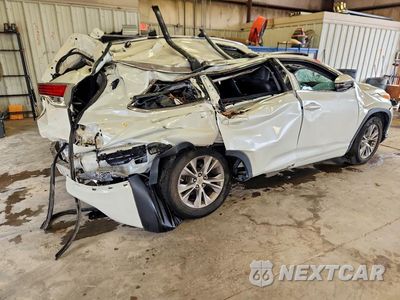 Trzecie zdjęcie samochodu z tyłu: 2014 TOYOTA HIGHLANDER XLE VIN:5TDKKRFH0ES029829 - miniatura