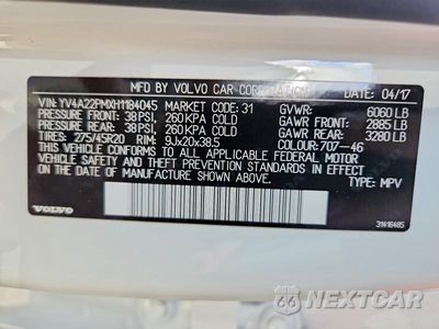 Zdjęcie 14 z 14 samochodu: 2017 VOLVO XC90 T6 VIN:YV4A22PMXH1184045 - miniatura