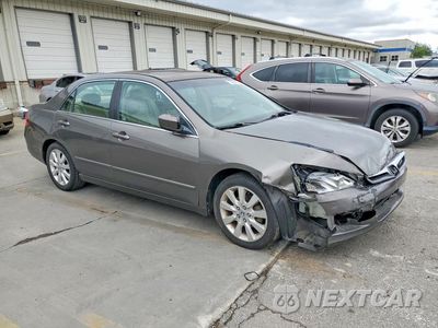 Czwarte zdjęcie samochodu z boku: 2007 HONDA ACCORD EX VIN:1HGCM66597A025492 - miniatura