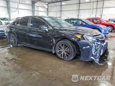 Czwarte zdjęcie samochodu z boku: 2020 TOYOTA CAMRY SE VIN:4T1G11AK9LU863518 - miniatura