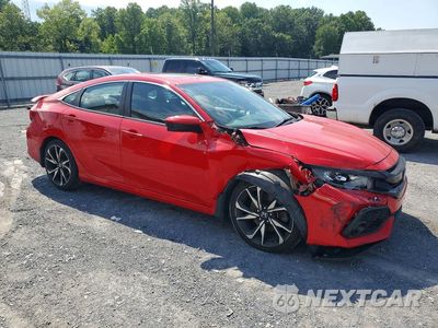 Czwarte zdjęcie samochodu z boku: 2017 HONDA CIVIC SI VIN:2HGFC1E5XHH704260 - miniatura