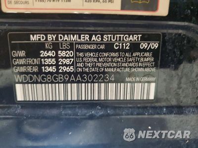 Zdjęcie 13 z 13 samochodu: 2010 MERCEDES-BENZ S 550 4MATIC VIN:WDDNG8GB9AA302234 - miniatura