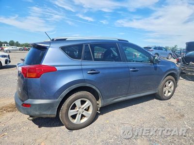 Trzecie zdjęcie samochodu z tyłu: 2014 TOYOTA RAV4 XLE VIN:JTMRFREV6ED084002 - miniatura