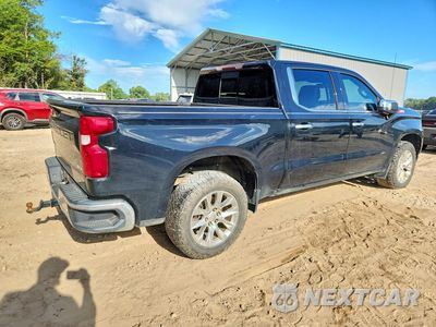 Trzecie zdjęcie samochodu z tyłu: 2020 CHEVROLET SILVERADO K1500 LTZ VIN:3GCUYGED9LG454407 - miniatura