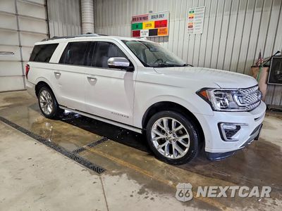 Czwarte zdjęcie samochodu z boku: 2018 FORD EXPEDITION MAX PLATINUM VIN:1FMJK1MTXJEA44287 - miniatura