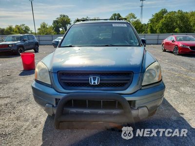 Piąte zdjęcie samochodu w środku: 2005 HONDA PILOT EX VIN:5FNYF18465B044950 - miniatura