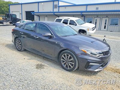 Czwarte zdjęcie samochodu z boku: 2019 KIA OPTIMA LX VIN:5XXGT4L30KG329687 - miniatura