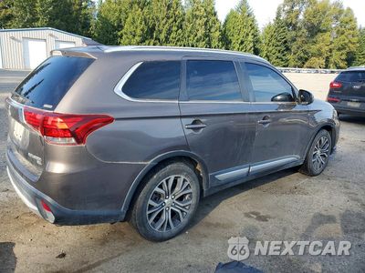 Trzecie zdjęcie samochodu z tyłu: 2017 MITSUBISHI OUTLANDER SE VIN:JA4AZ3A37HZ070911 - miniatura