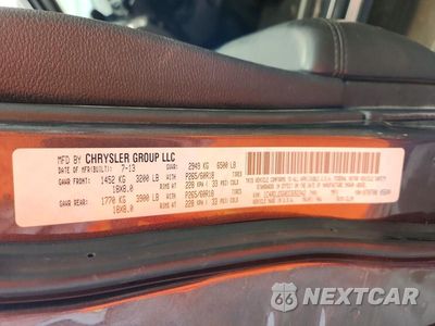 Zdjęcie 13 z 13 samochodu: 2013 DODGE DURANGO CREW VIN:1C4RDJDG0DC692242 - miniatura