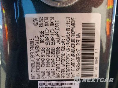 Zdjęcie 13 z 13 samochodu: 2026 HONDA CR-V SPORT-L VIN:7FARS6H85TE094255 - miniatura