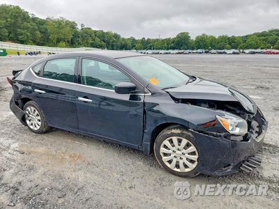 Czwarte zdjęcie samochodu z boku: 2019 NISSAN SENTRA S VIN:3N1AB7AP6KY396336 - miniatura