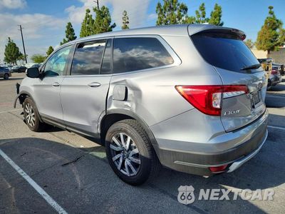 Drugie zdjęcie samochodu z przodu: 2021 HONDA PILOT EX VIN:5FNYF6H31MB065773 - miniatura