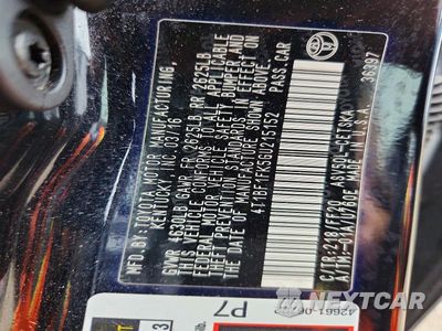 Zdjęcie 12 z 12 samochodu: 2016 TOYOTA CAMRY SE VIN:4T1BF1FK5GU215152 - miniatura