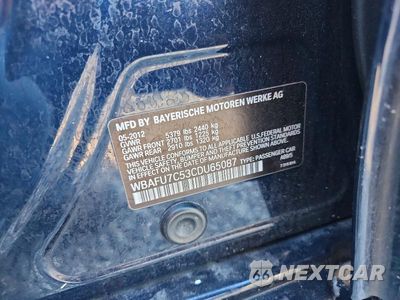 Zdjęcie 12 z 12 samochodu: 2012 BMW 535 XI VIN:WBAFU7C53CDU65087 - miniatura