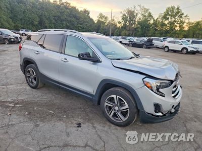 Czwarte zdjęcie samochodu z boku: 2019 GMC TERRAIN SLT VIN:3GKALPEVXKL174175 - miniatura