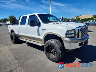 Czwarte zdjęcie samochodu z boku: 2006 FORD F250 SUPER DUTY VIN:1FTSW21P66EB29614 - miniatura