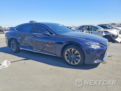 Czwarte zdjęcie samochodu z boku: 2019 LEXUS LS 500 BASE VIN:JTHB51FF7K5008919 - miniatura