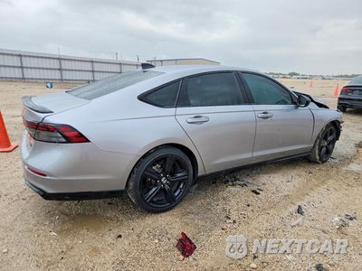 Trzecie zdjęcie samochodu z tyłu: 2023 HONDA ACCORD HYBRID SPORT-L VIN:1HGCY2F7XPA024642 - miniatura