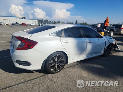 Trzecie zdjęcie samochodu z tyłu: 2021 HONDA CIVIC SPORT VIN:2HGFC2F82MH517541 - miniatura