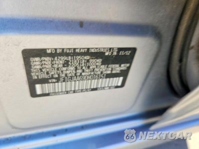 Zdjęcie 12 z 12 samochodu: 2013 SUBARU IMPREZA VIN:JF1GJAA69DH016151 - miniatura