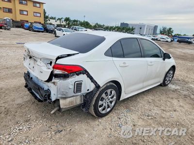 Trzecie zdjęcie samochodu z tyłu: 2022 TOYOTA COROLLA LE VIN:JTDEPMAE0N3007314 - miniatura