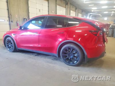 Drugie zdjęcie samochodu z przodu: 2021 TESLA MODEL Y VIN:5YJYGDEE5MF080753 - miniatura