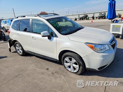 Czwarte zdjęcie samochodu z boku: 2016 SUBARU FORESTER 2.5I PREMIUM VIN:JF2SJADC8GH538121 - miniatura